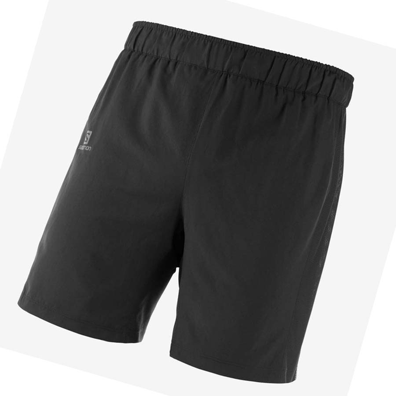 Salomon AGILE 2IN1 Shorts Herr Svarta | 08124-QCVB