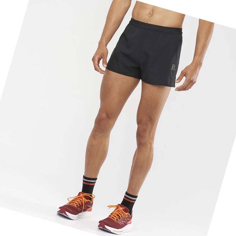 Salomon CROSS 3'' Shorts Herr Svarta | 83275-WODV