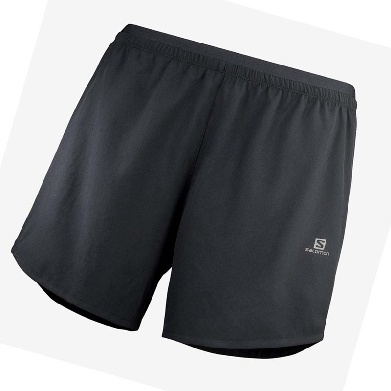 Salomon CROSS 5\'\' Shorts Dam Svarta | 71068-OTKP