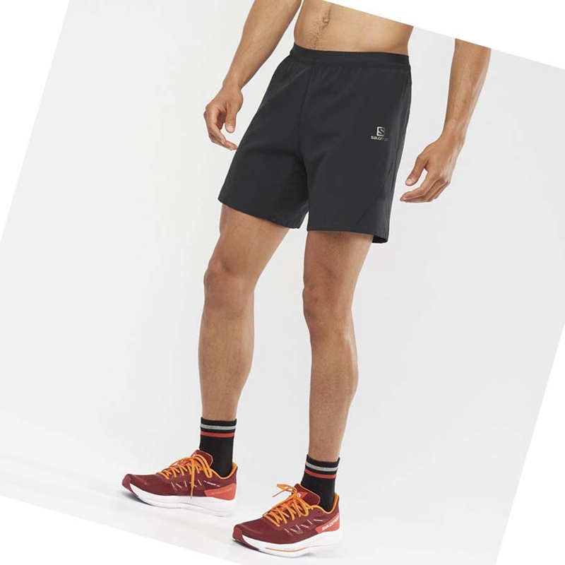 Salomon CROSS 7'' Shorts Herr Svarta | 10769-LHKV