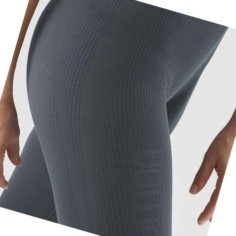 Salomon ESSENTIAL SEAMLESS Byxor Dam Svarta | 34097-YJMF