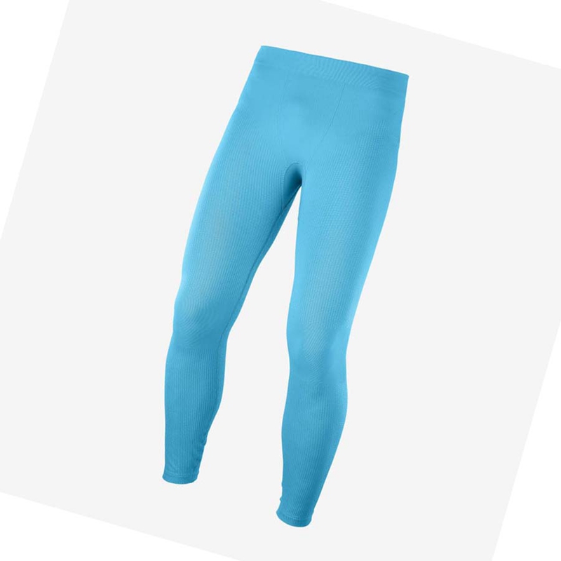 Salomon ESSENTIAL SEAMLESS Byxor Herr Blå | 31465-SUJP