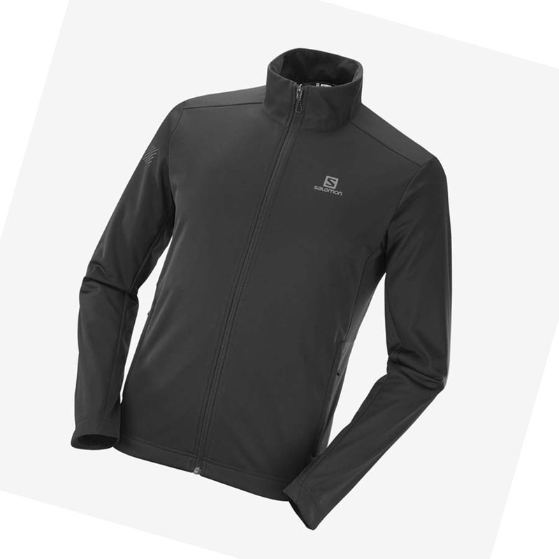 Salomon GORE TEX INFINIUM™ WINDSTOPPER® Jacka Herr Svarta | 20361-PVSA