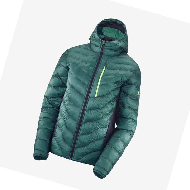 Salomon OUTPEAK PRIMALOFT INSULATED Jacka Dam Gröna | 96350-AZPL