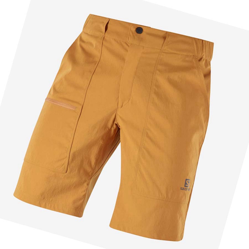 Salomon OUTRACK Shorts Herr Orange | 95104-WOKN