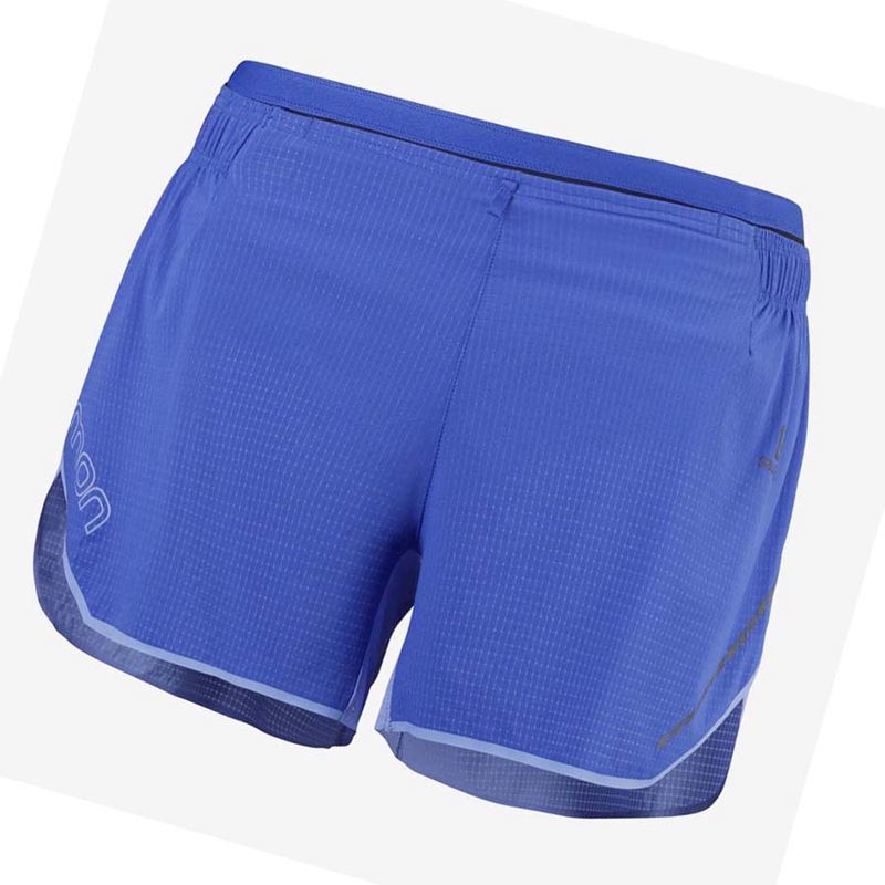 Salomon SENSE AERO 3\'\' Shorts Dam Blå | 37264-XEYT