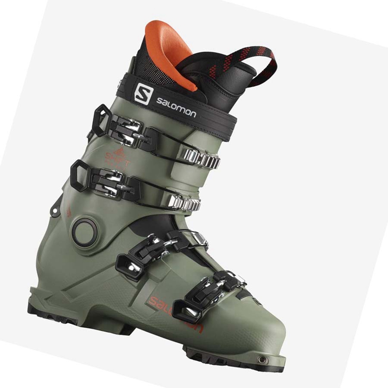 Salomon SHIFT PRO 80T AT Pjäxor Barn Olivgröna | 26174-GNTW