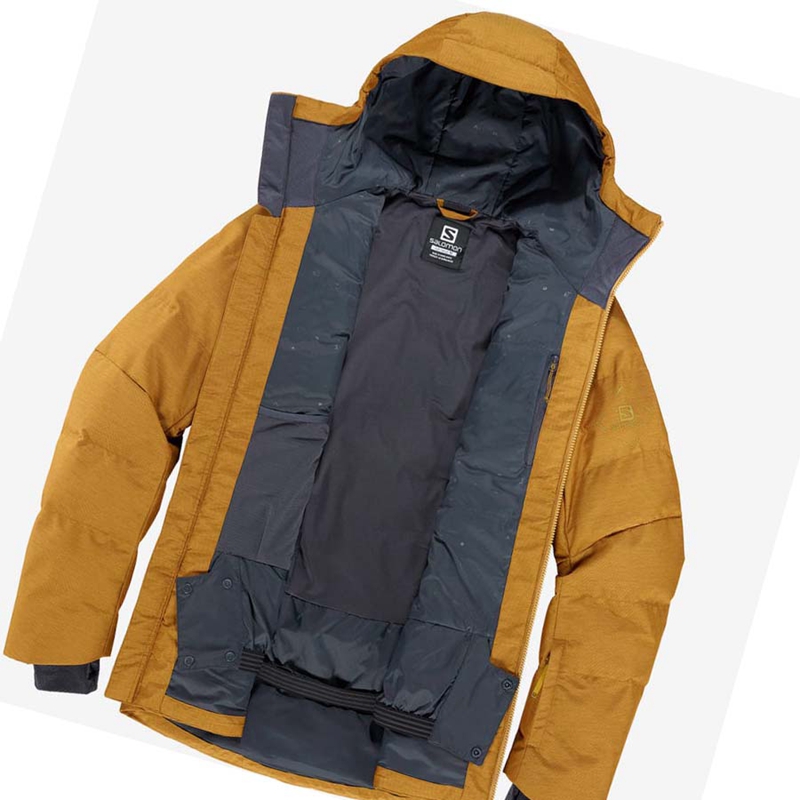 Salomon SNOWSHELTER Skidjackor Herr Bruna | 10689-HCXT