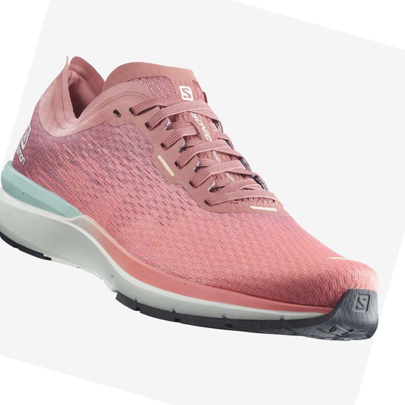 Salomon SONIC 4 Löparskor Dam Rosa | 72835-OMUJ