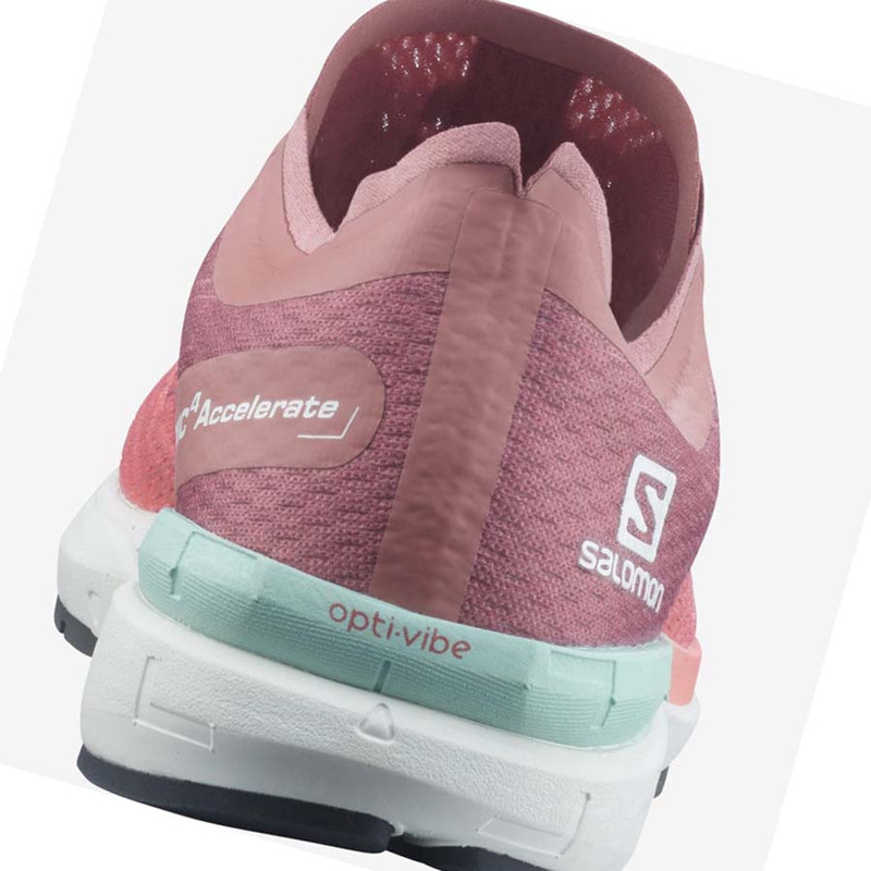 Salomon SONIC 4 Löparskor Dam Rosa | 72835-OMUJ