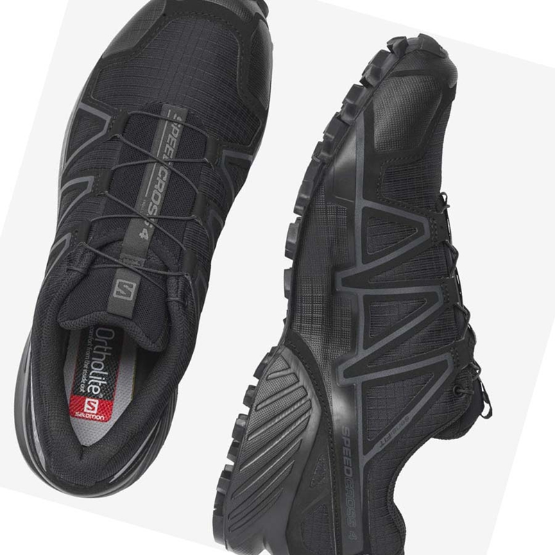 Salomon SPEEDCROSS 4 WIDE FORCES Stövlar Herr Svarta | 08341-FPLK