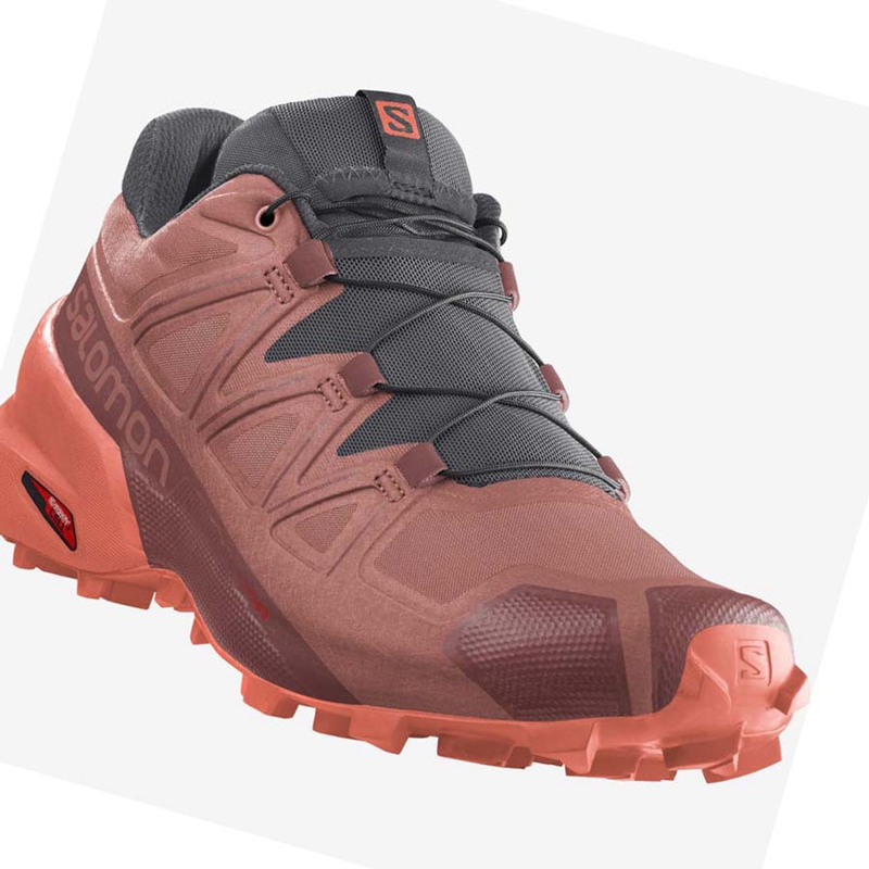 Salomon SPEEDCROSS 5 Trail löparskor Dam Orange | 18049-NUFA