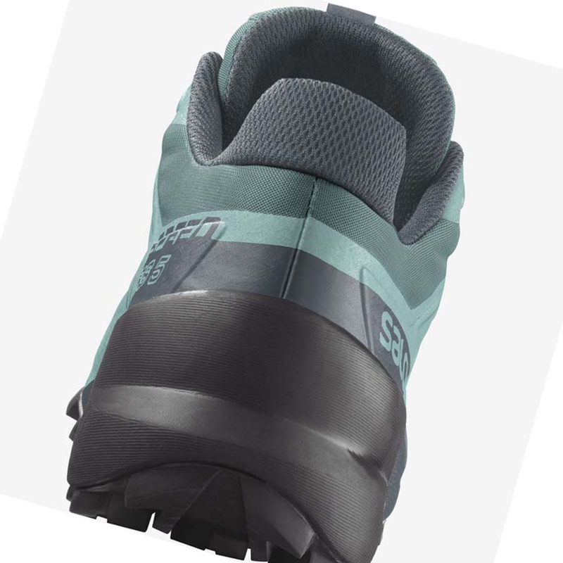 Salomon SPEEDCROSS 5 Trail löparskor Dam Gröna | 51708-CQXS