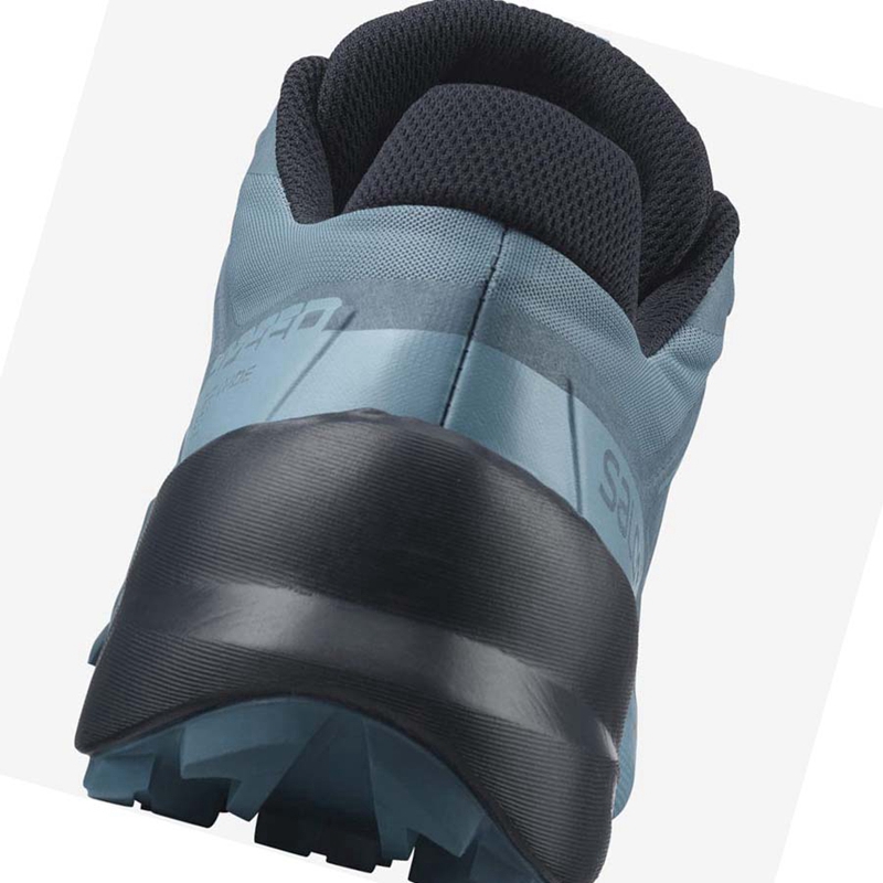 Salomon SPEEDCROSS 5 WIDE Trail löparskor Dam Blå | 87215-PDLG