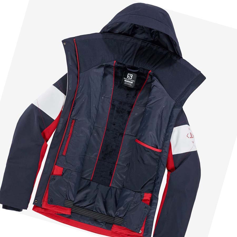 Salomon SPEED INSULATED Jacka Dam Röda | 91682-FSYM