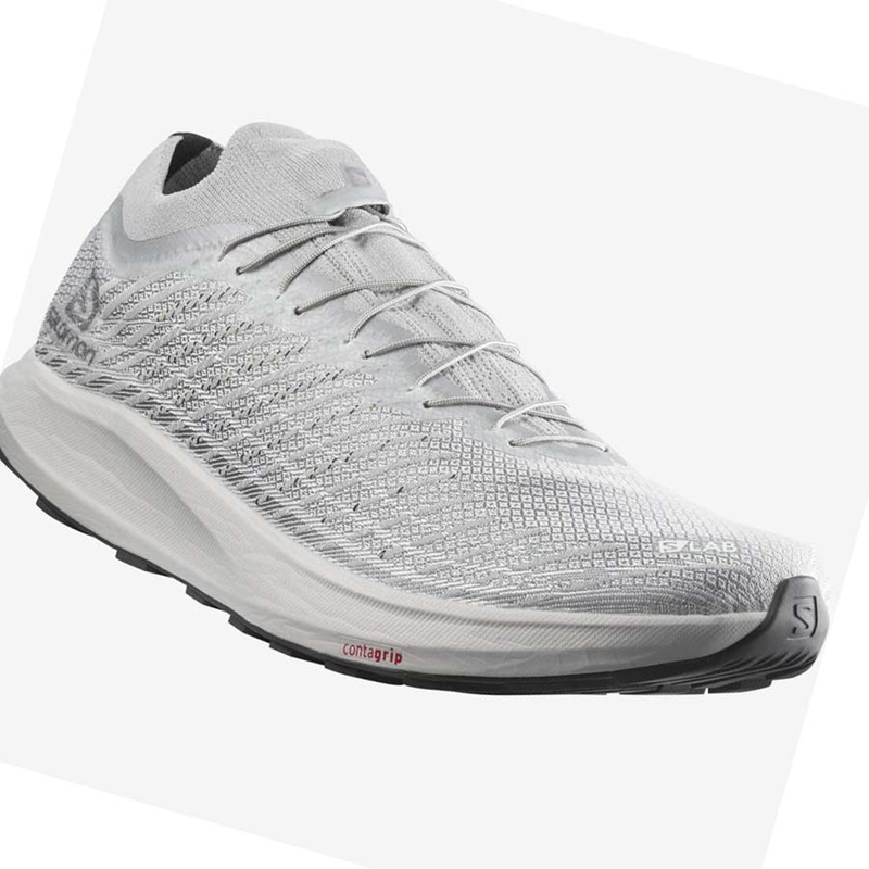 Salomon S/LAB PULSAR Trail löparskor Herr Silver | 45723-MRGL