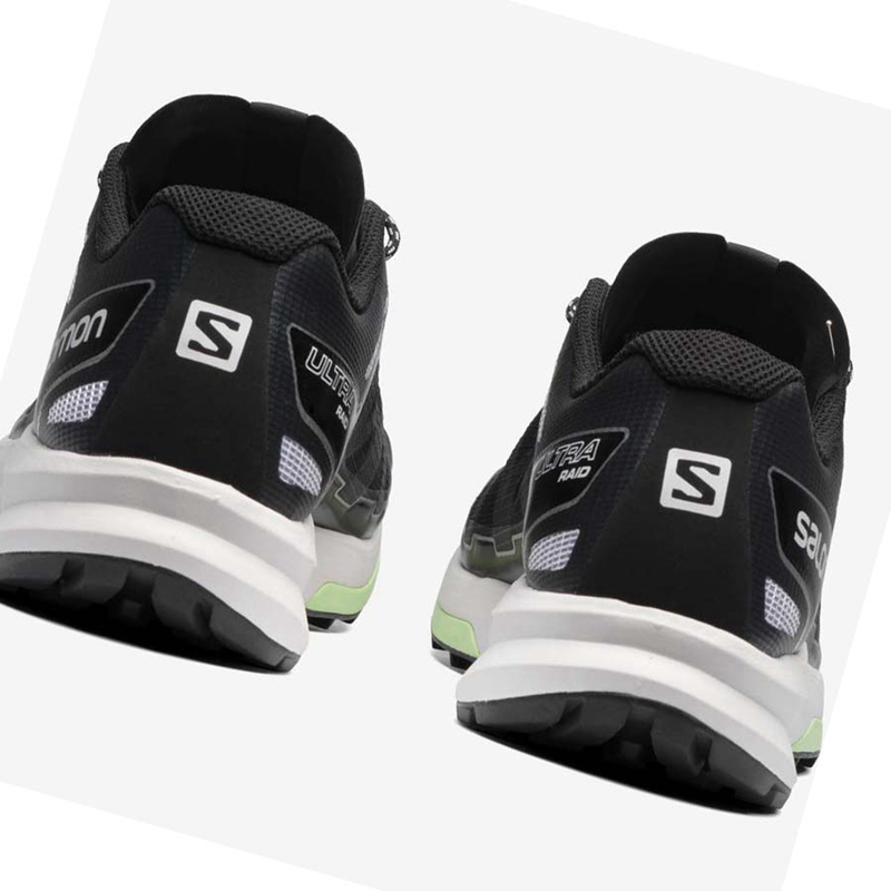 Salomon ULTRA RAID Sneakers Herr Svarta Mintgröna | 97258-RZTW