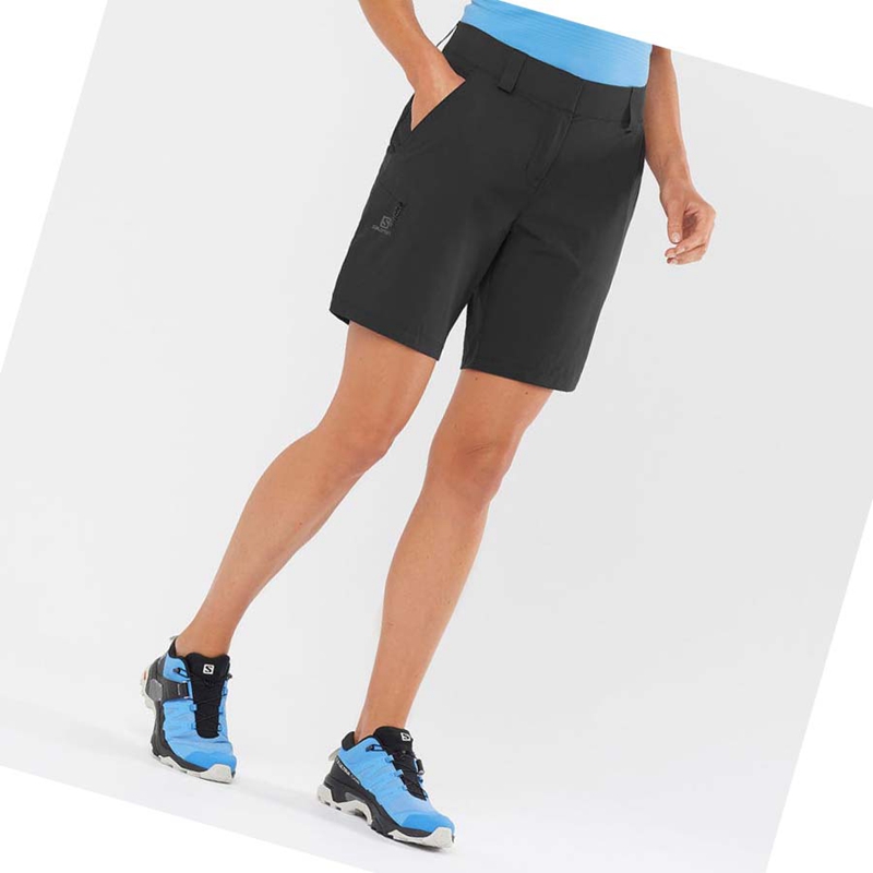 Salomon WAYFARER Shorts Dam Svarta | 52847-QFJR