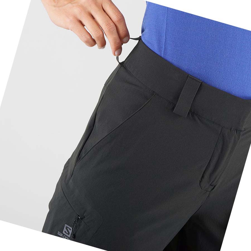 Salomon WAYFARER Shorts Dam Svarta | 52847-QFJR