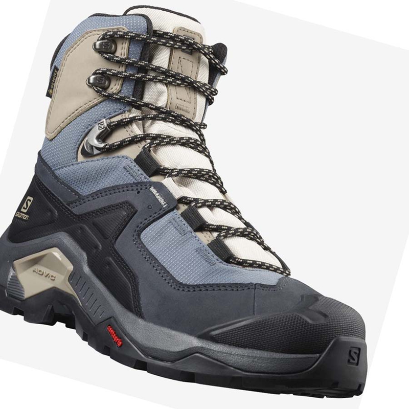 Salomon WoQUEST ELEMENT GORE-TEX Vandringsskor Dam Svarta | 10634-EGRL