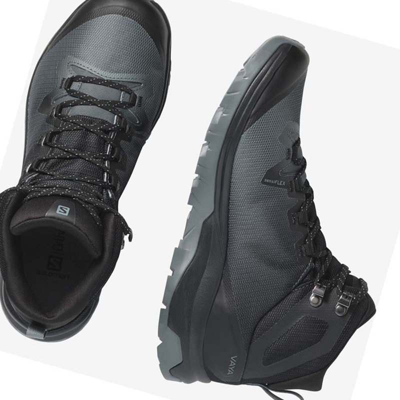 Salomon WoVAYA MID GORE-TEX Vandringsskor Dam Svarta | 02843-BWPL