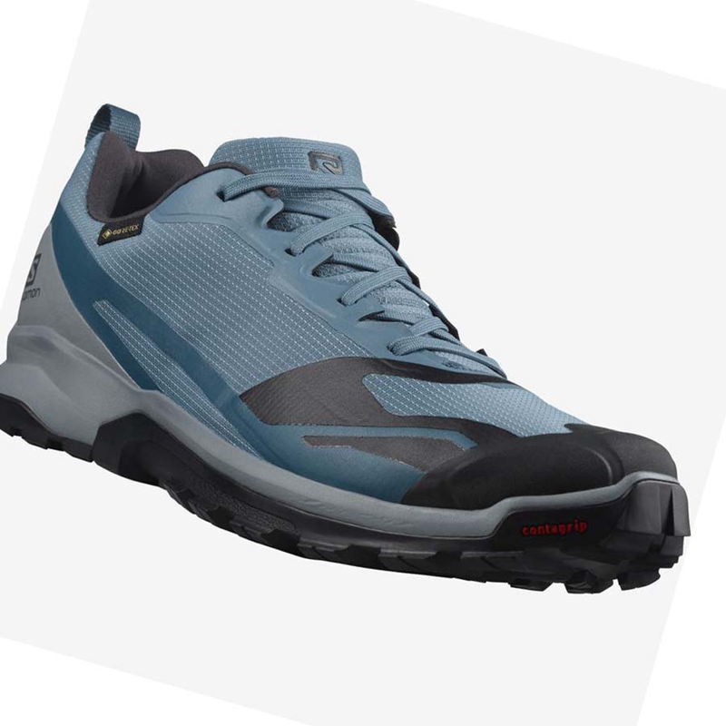 Salomon XA COLLIDER 2 GORE-TEX Trail löparskor Herr Blå | 42150-BGZE