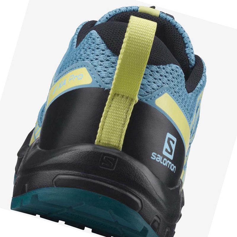 Salomon XA PRO V8 Vandringsskor Barn Blå | 69453-ZWXN