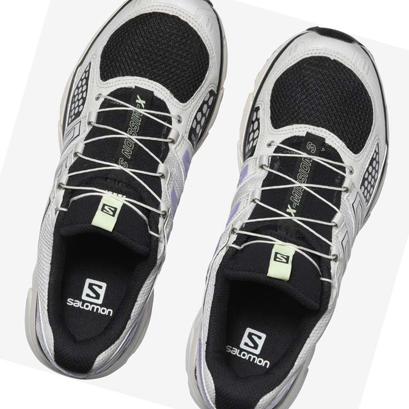 Salomon X-MISSION 3 Sneakers Dam Silver | 21406-YAGS