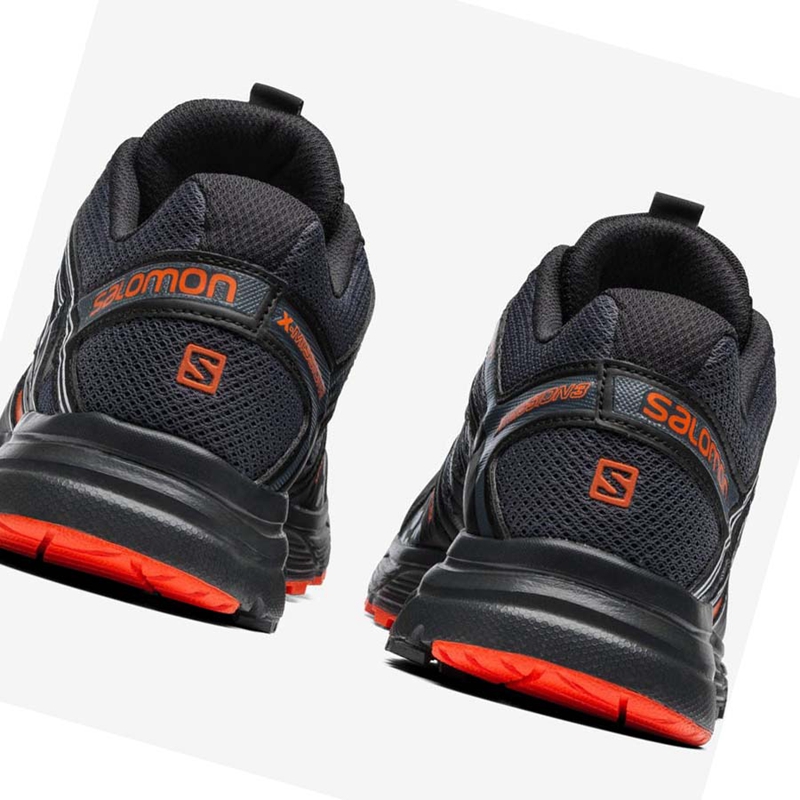 Salomon X-MISSION 3 Sneakers Dam Svarta Röda | 76304-XFHY