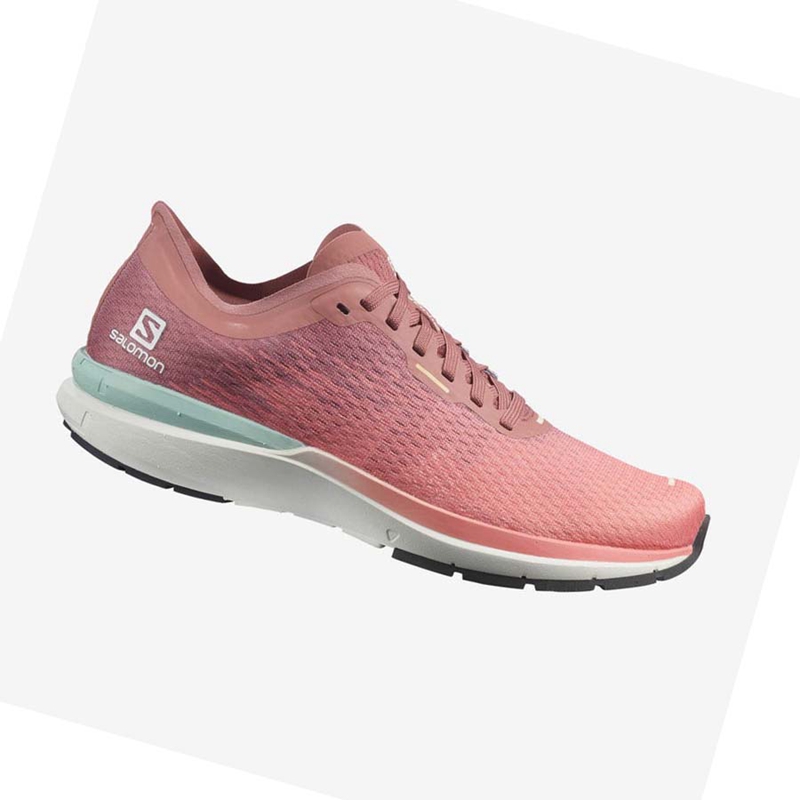 Salomon SONIC 4 Löparskor Dam Rosa | 72835-OMUJ