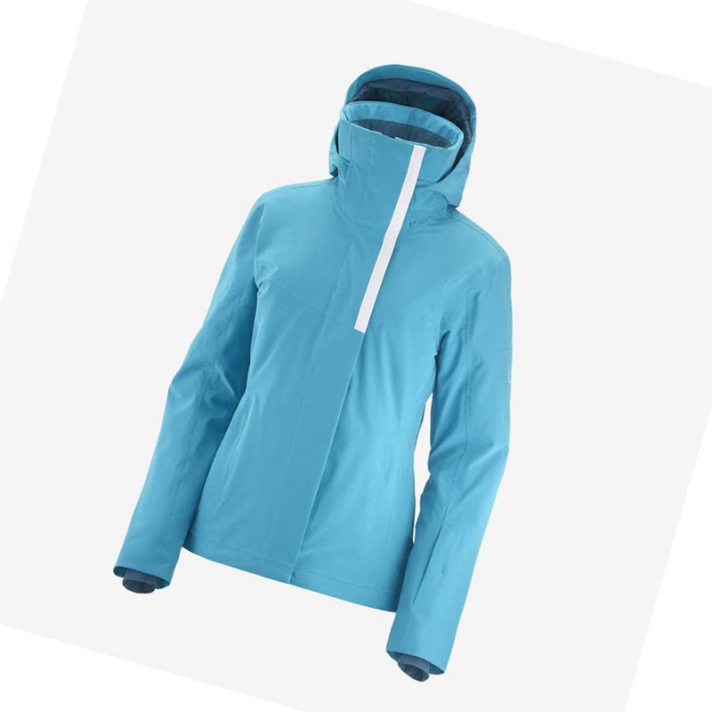 Salomon SPEED INSULATED Jacka Dam Blå | 83967-UMCL