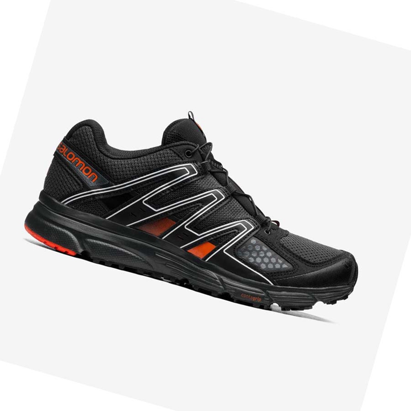 Salomon X-MISSION 3 Sneakers Dam Svarta Röda | 76304-XFHY